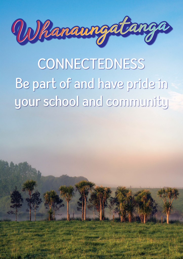 Whanaungatanga School value connectedness to nature